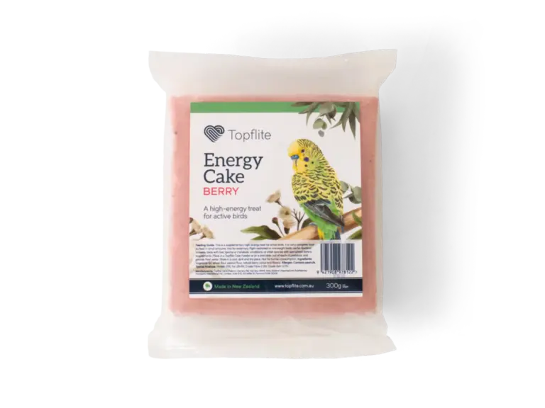 Topflite Berry Energy Cake 300g, front of pack