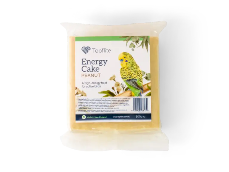 Topflite Peanut Energy Cake 300g, front of pack
