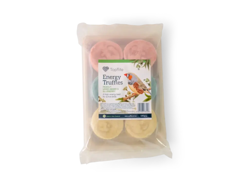 Topflite Energy Truffles, front of pack